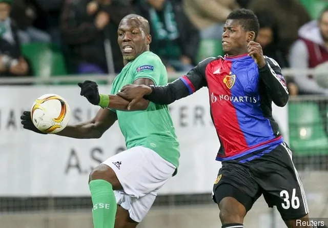 Florentin Pogba toiminnassa Breel Embolon kanssa' title='Raportti: Everton, joka on kiinnostunut Paul Pogban veljestä Florentinistä, voisi saada potentiaalisen kaupan