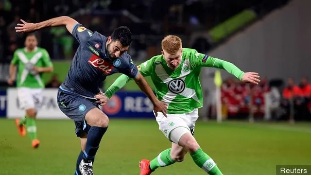 VfL 볼프스부르크' title='2016년에 스카우트된 RB 라이프치히의 에밀 포르스베리는 이제 에버턴의 손이 닿지 않는 곳에 있을 수 있습니다.