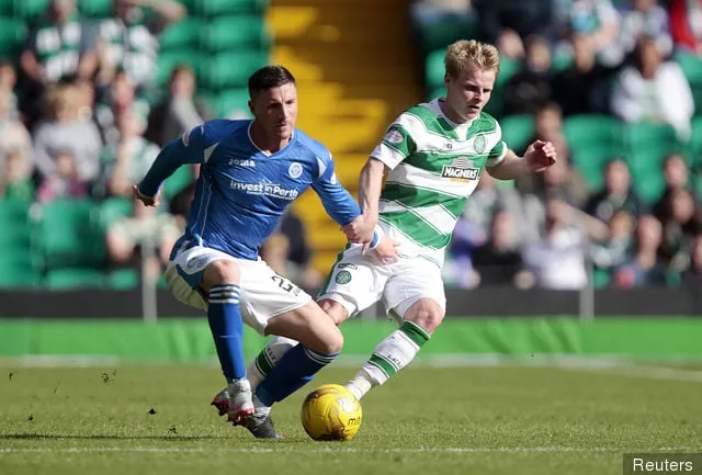 Celtic' title='Rapport: Gary Mackay-Steven går med i Ross County på lån