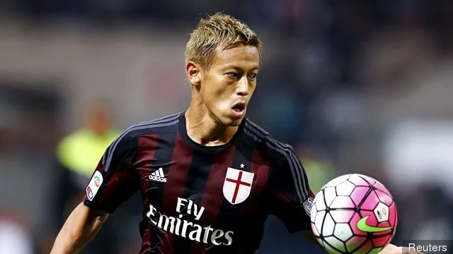 A képet az Action Images szállítja' title='Jelentés: Az AC Milan Keisuke Honda túlélési csapásként elutasította a Hull Cityt