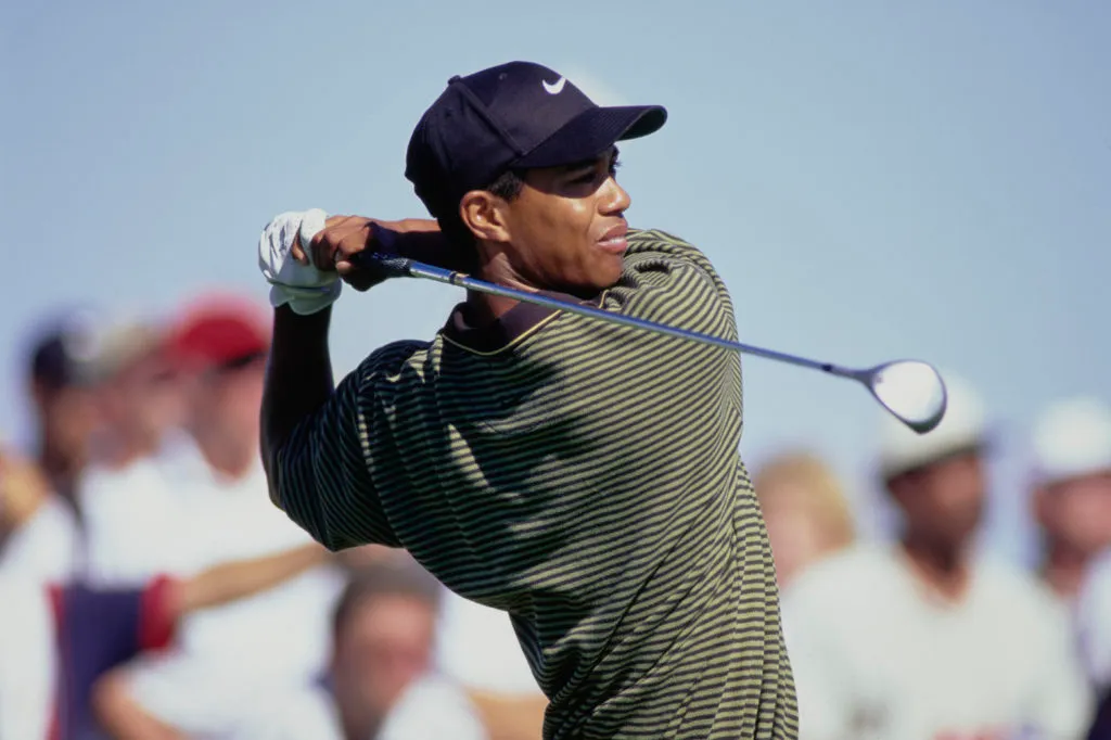 PGA Las Vegas Invitational' title='Tiger Woods tíz legikonikusabb pillanata közé tartozik valaha volt legjobb felvétele és a Masters mesterkurzusai