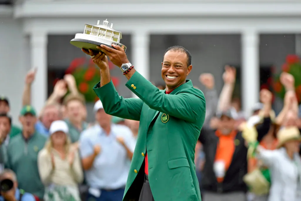 2019 mesterei' title='Tiger Woods tíz legikonikusabb pillanata közé tartozik valaha volt legjobb felvétele és a Masters mesterkurzusai